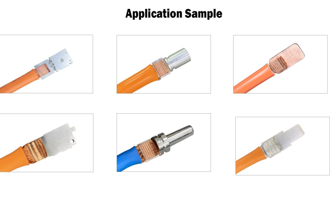 What are the benefits of using ultrasonic technology to weld wire harnesses and terminals?