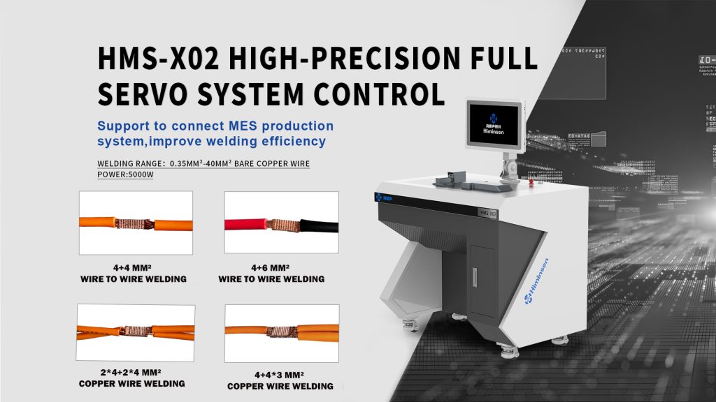 High - Efficiency Welding Solution | HMS - X02 Ultrasonic Welding Machine 1 HMS X02带样品图