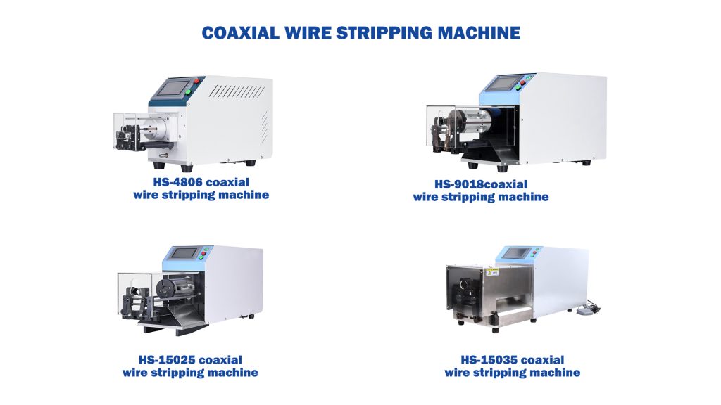 Coaxial Cable Stripper: Precise Cutting, Efficient Stripping, Meeting Diverse Needs ✨ 2 4款同轴线剥皮机